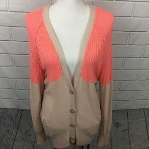 American Eagle Womens VNeck Boyfriend Cardigan Lg